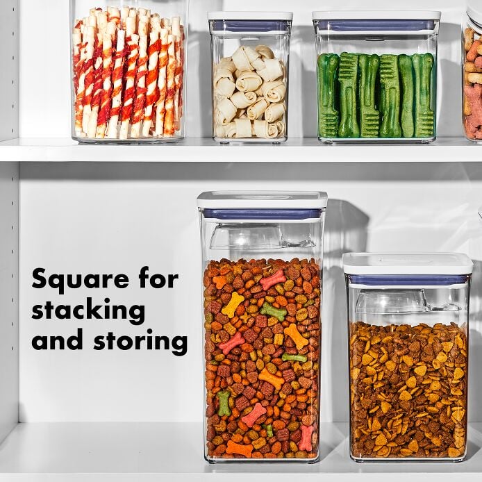 OXO Good Grips Pet POP Container – 4.4 Qt/4.2 L with Scoop - US 6808
