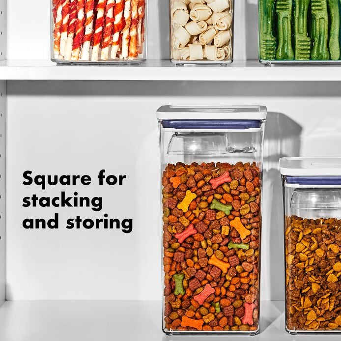 OXO Good Grips Pet POP Container – 6.0 Qt/5.7 L with Half Scoop - US 0965