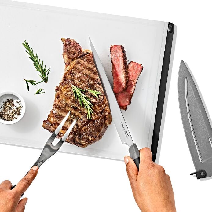 8 in Chefs Knife with Locking Sheath - US 4754