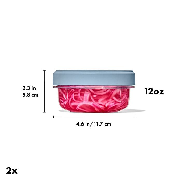 Twist & Stack Container (12 oz) – 2-Pack - US 6796