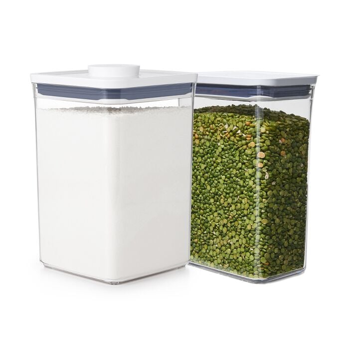 POP Container - Rectangle Medium (2.7 Qt.) & POP Container - Big Square Medium (4.4 Qt.) Bundle - US 7417