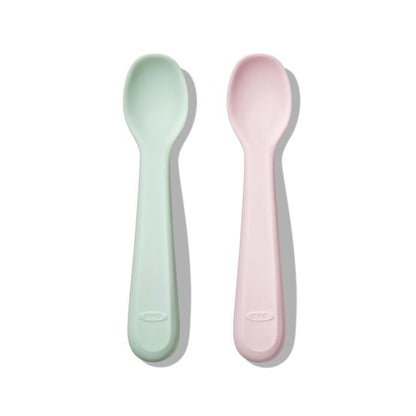 Silicone Spoon Set - 2 Pack - Opal & Blossom - US 2692