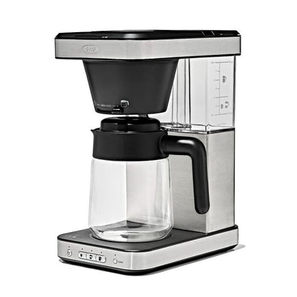 8-Cup Coffee Maker with Podless Single-Serve Function and Glass Carafe - US 1422