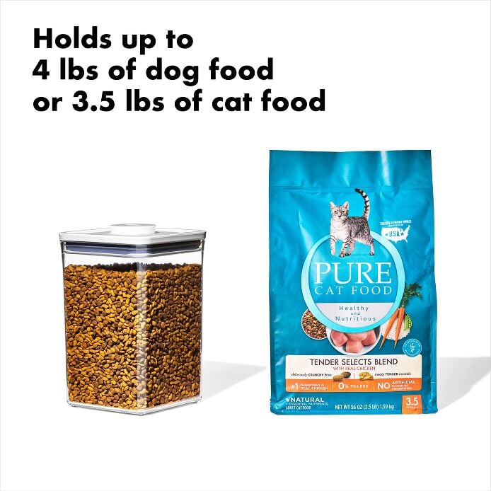 OXO Good Grips Pet POP Container – 4.4 Qt/4.2 L with Scoop - US 6808