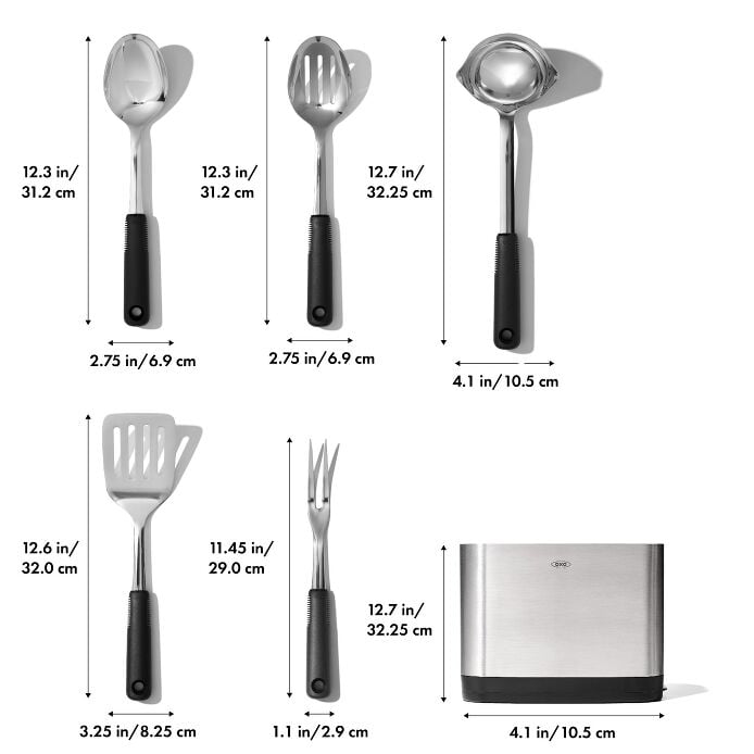 6-piece Prep & Serve Kitchen Tool Set - US 6209