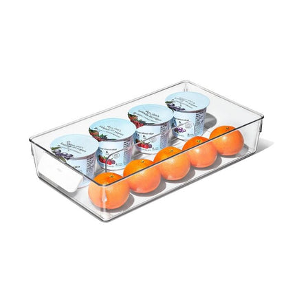 Adjustable Refrigerator Storage Bin - US 6359