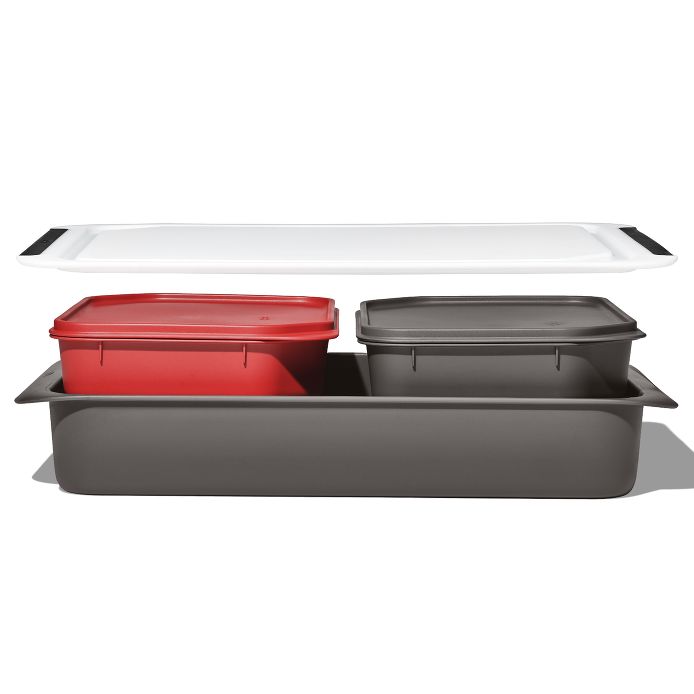 Outdoors Grilling Prep and Carry System - US 9006