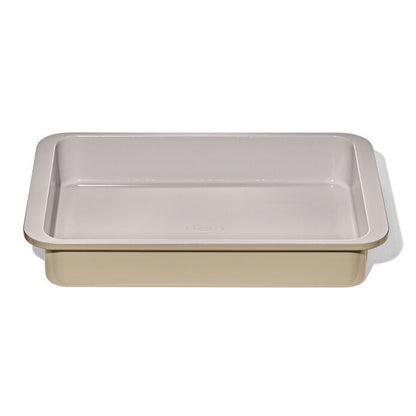 Non-Stick Pro Ceramic Coated Metal Bakeware 9" x 13" Cake Pan - Biscuit - US 7421