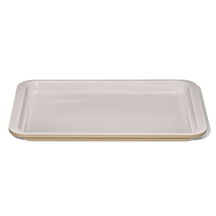 Non-Stick Pro Ceramic Coated Metal Bakeware Jelly Roll Pan - Biscuit - US 7803