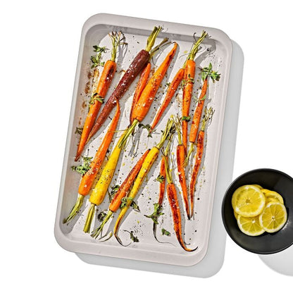 Non-Stick Pro Ceramic Coated Metal Bakeware Half Sheet Pan - Biscuit - US 7568