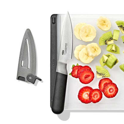 3.5 in Paring Knife with Locking Sheath - US 4221