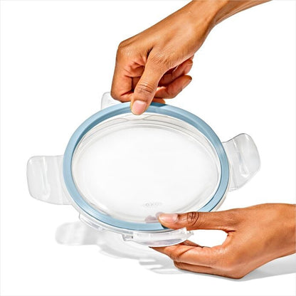 12-Piece Smart Seal Glass Container Set - Arctic Blue - US 4345