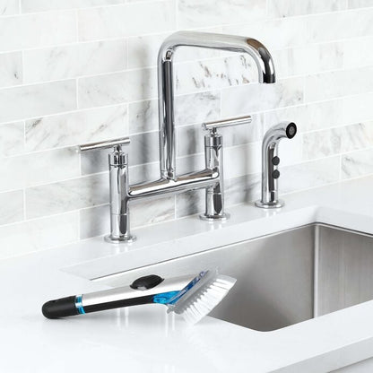 Steel Soap Dispensing Dish Brush Refills - US 9317