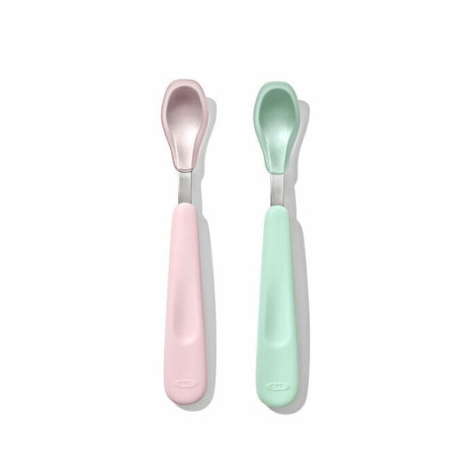 Feeding Spoon Set with Soft Silicone - US 7064