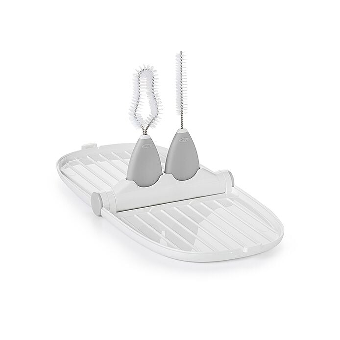 Breast Pump Parts Drying Rack with Detail Brushes - US 3522