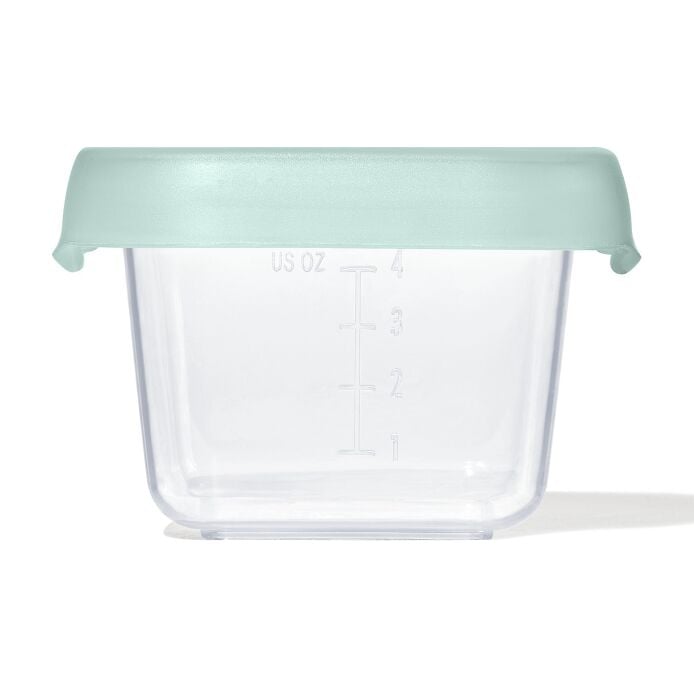 Baby Blocks Food Storage Containers (4 oz) - Opal - US 7673