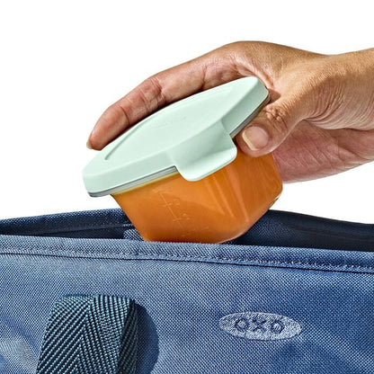 Silicone Baby Blocks Food Storage Containers (4 oz) - Opal - US 7290